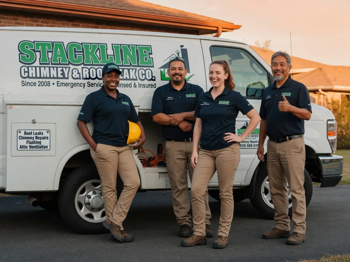 Chimney flashing repair company in New Paris, OH